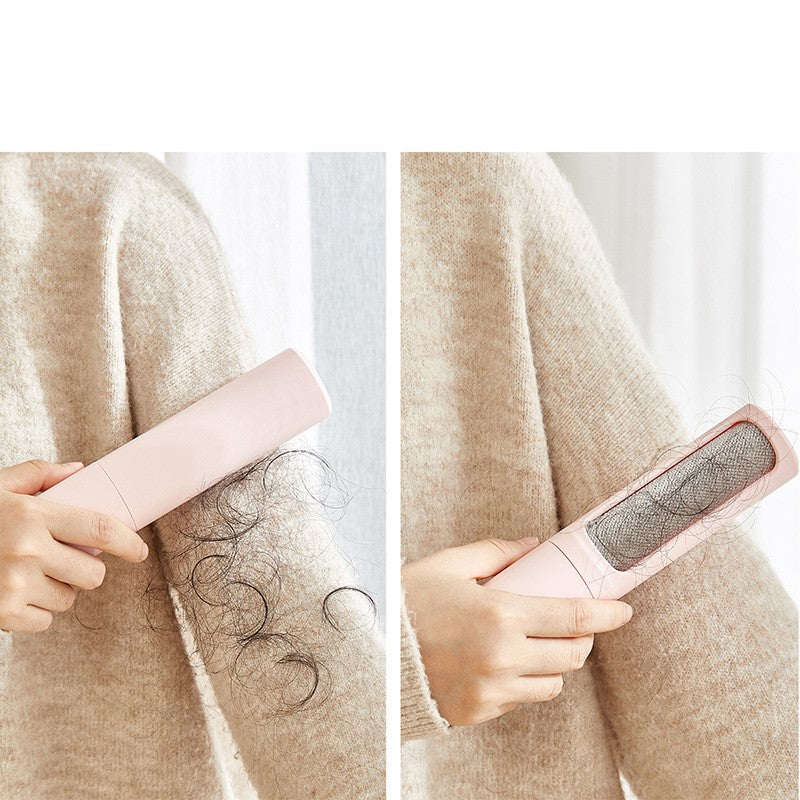 2-in-1 Reusable Pet Hair Remover & Lint Roller Brush