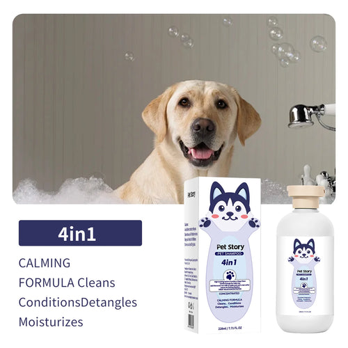 1pcs Premium Whitening Pet Grooming Shampoo - Cat Dog Universal Bath