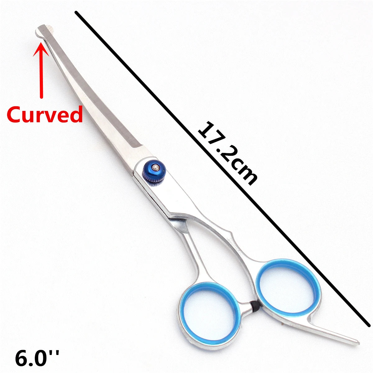 Dog grooming Scissors 6'' Stainless Pet Hairdressing Scissors Kit