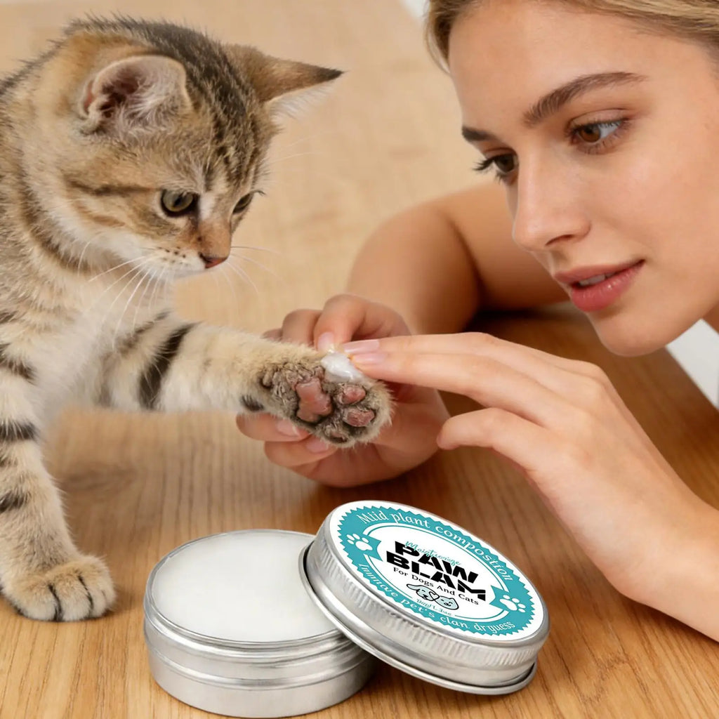 Paw Wax for Dogs Winter Protection Natural Lick Safe Moisturizing Balm