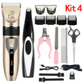 Electric Pet Clipper Grooming Kit for Dogs Reachageable Trimmer