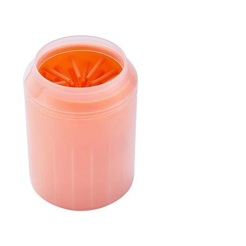 Dog Paw Cleaner Cup Soft Silicone Combs Portable Outdoor Pet Foot