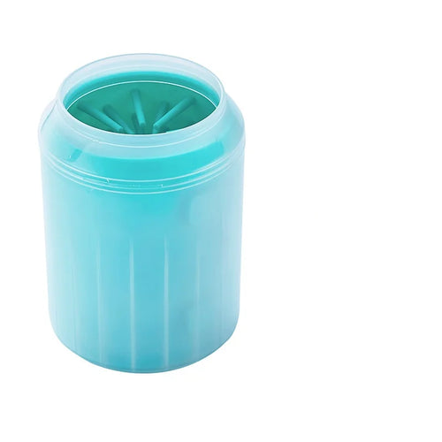 Dog Paw Cleaner Cup Soft Silicone Combs Portable Outdoor Pet Foot