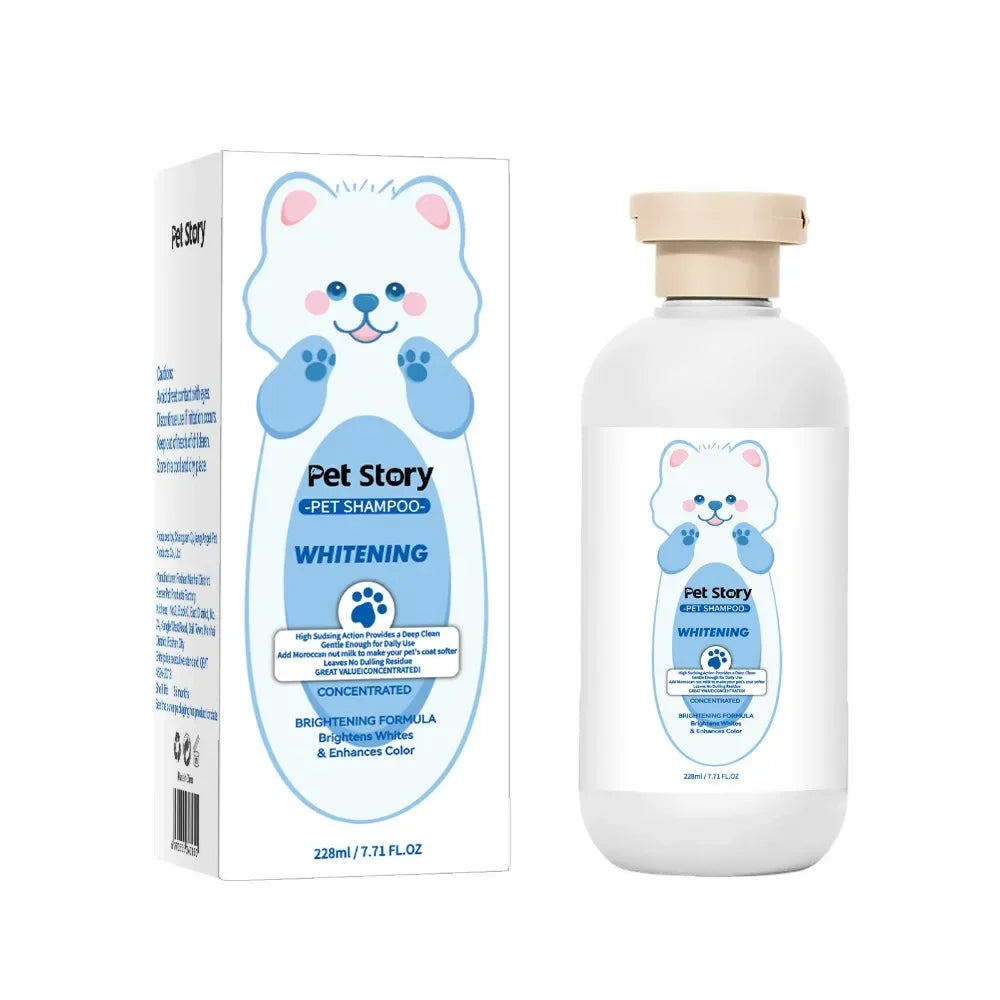 1pcs Premium Whitening Pet Grooming Shampoo - Cat Dog Universal Bath