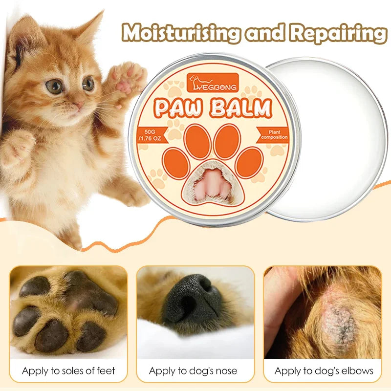 Pet Paw Moisturizing Natural Cream Dog Cat Paw Wax Protections