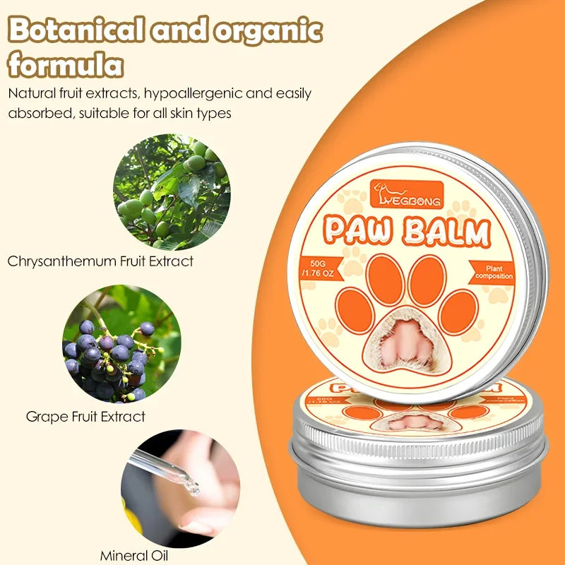 Pet Paw Moisturizing Natural Cream Dog Cat Paw Wax Protections