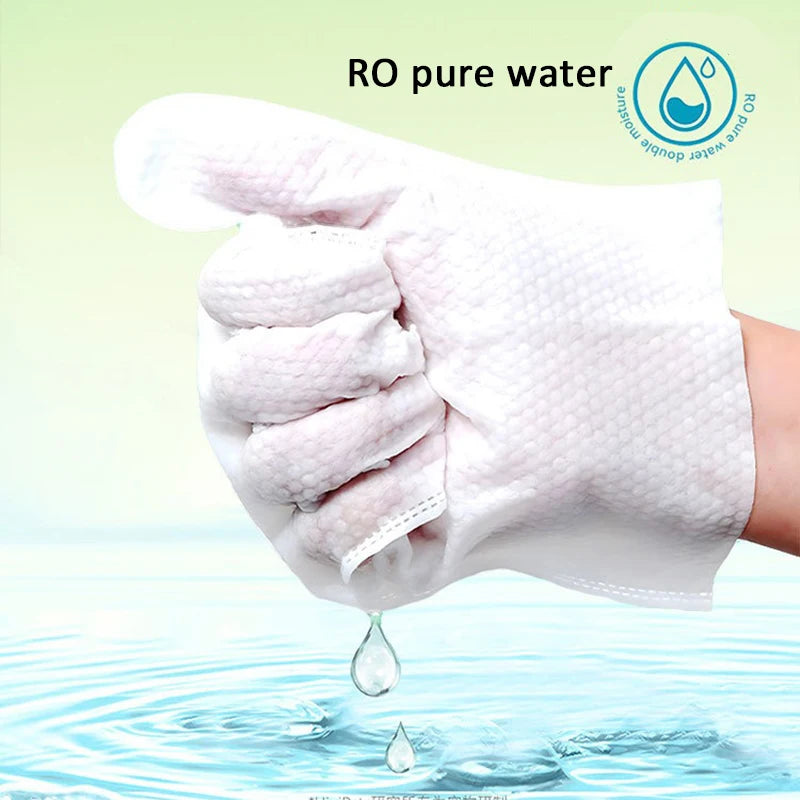 Pet wash free cleaning gloves cat and dog bathing deodorization dry