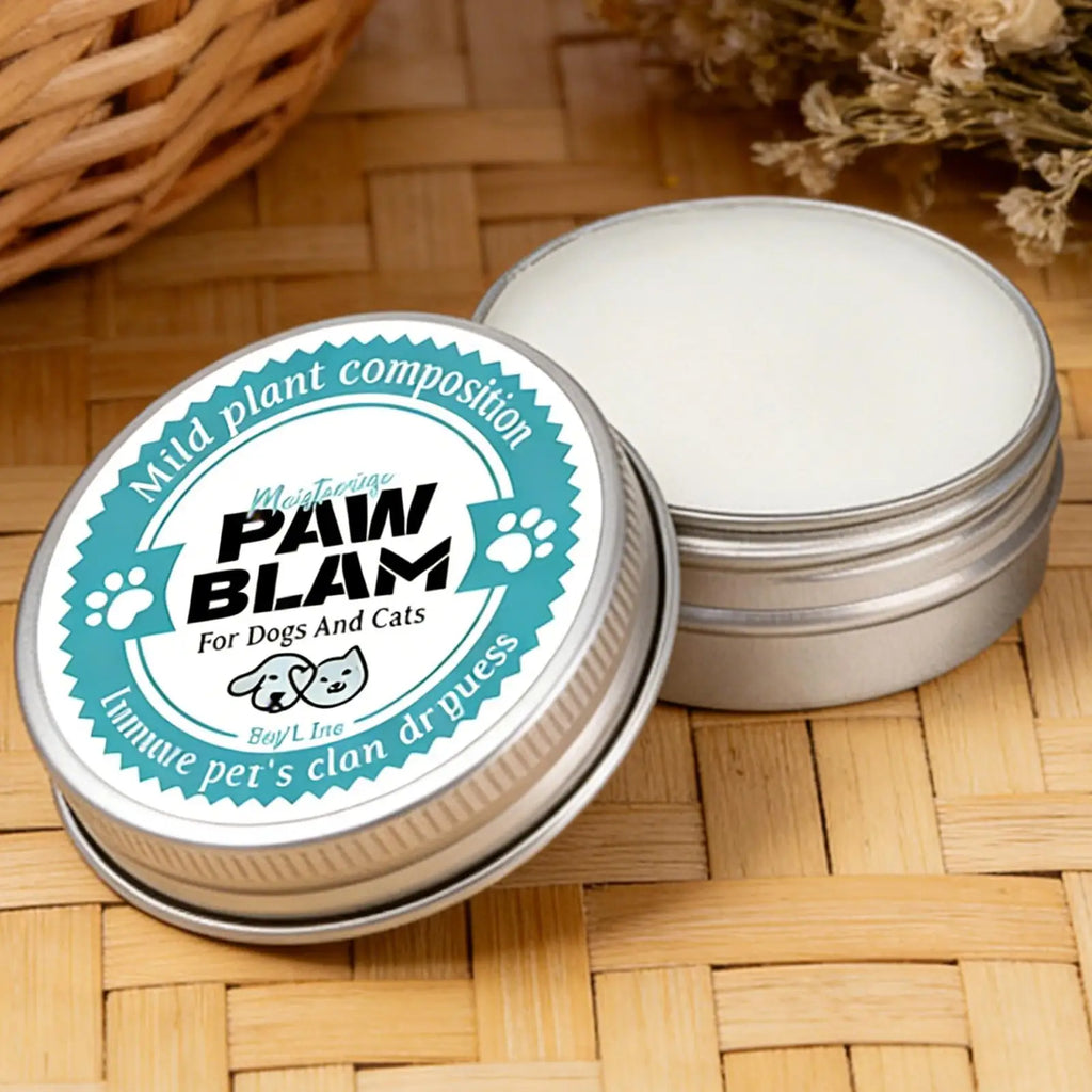 Paw Wax for Dogs Winter Protection Natural Lick Safe Moisturizing Balm