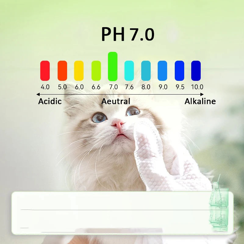 Pet wash free cleaning gloves cat and dog bathing deodorization dry