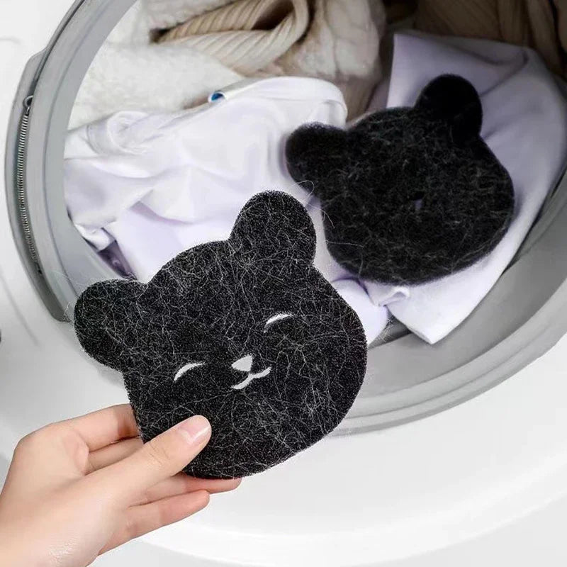 2/4PCS Pet Hair Remover Sets - Reusable Sticky Sponge for Washing