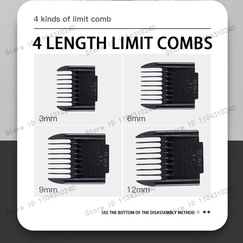 Electric Pet Clipper Grooming Kit for Dogs Reachageable Trimmer