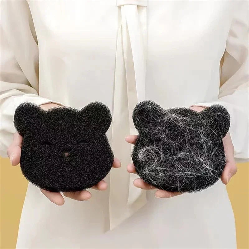 2/4PCS Pet Hair Remover Sets - Reusable Sticky Sponge for Washing