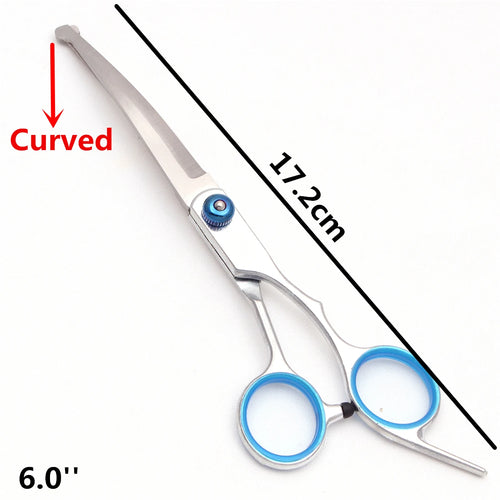 Dog grooming Scissors 6'' Stainless Pet Hairdressing Scissors Kit